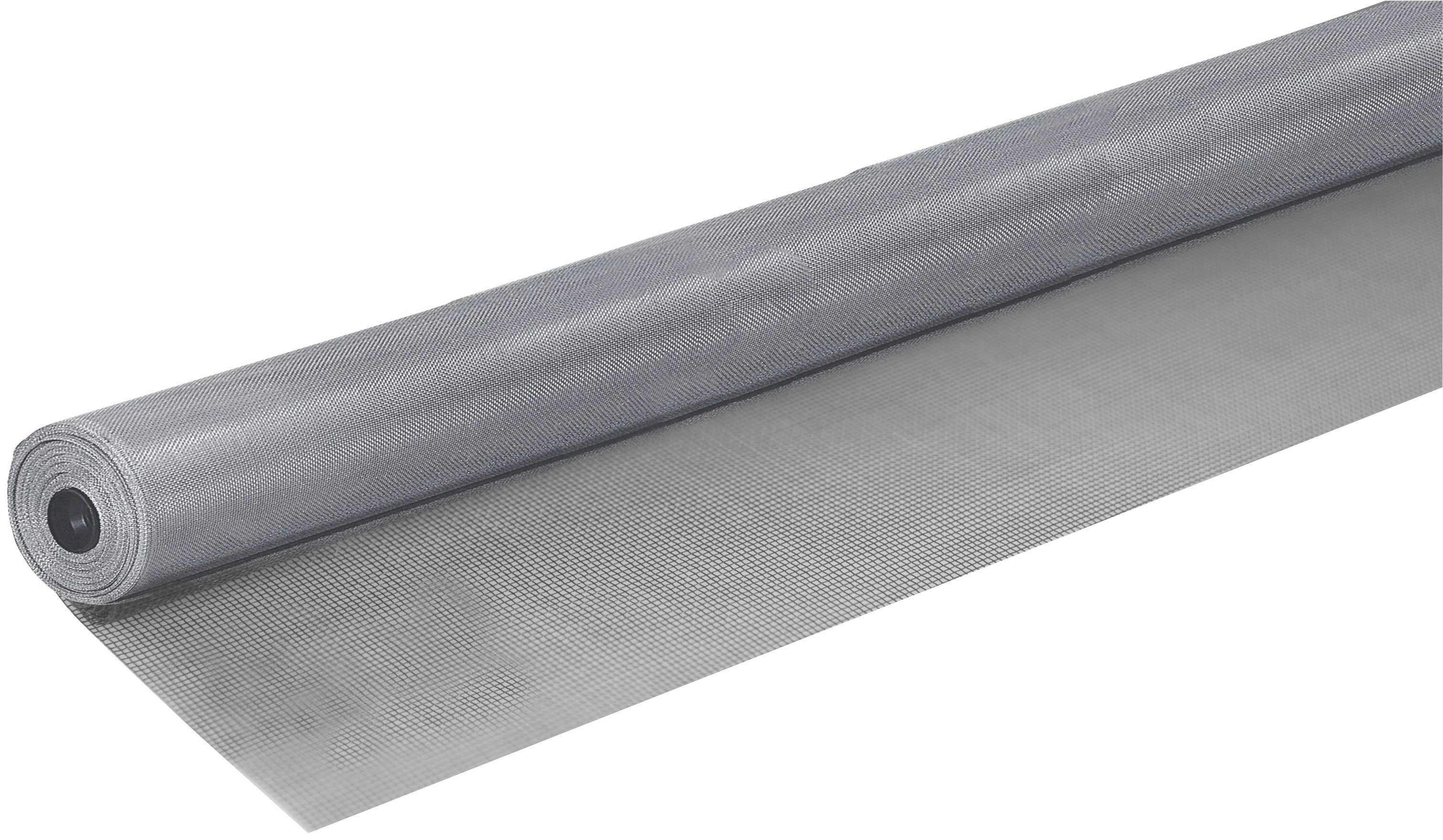 Windhager Moskitonetz Aluminium Gewebe, Insektenschutzgitter, BxH: 120x250 cm