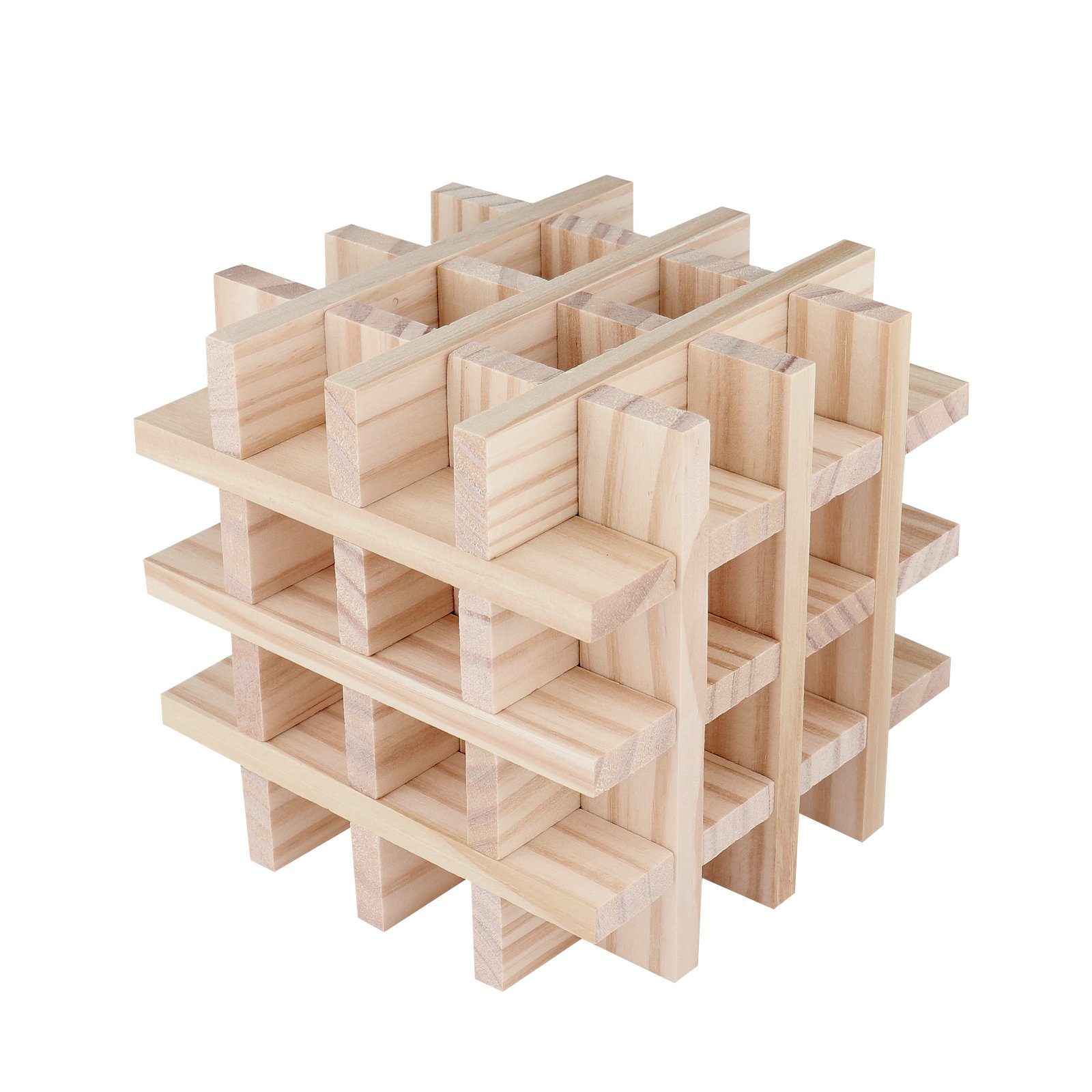 Wellgro Natur Holzbausteine Spielbausteine, (350 St) – Bild 5 von 5