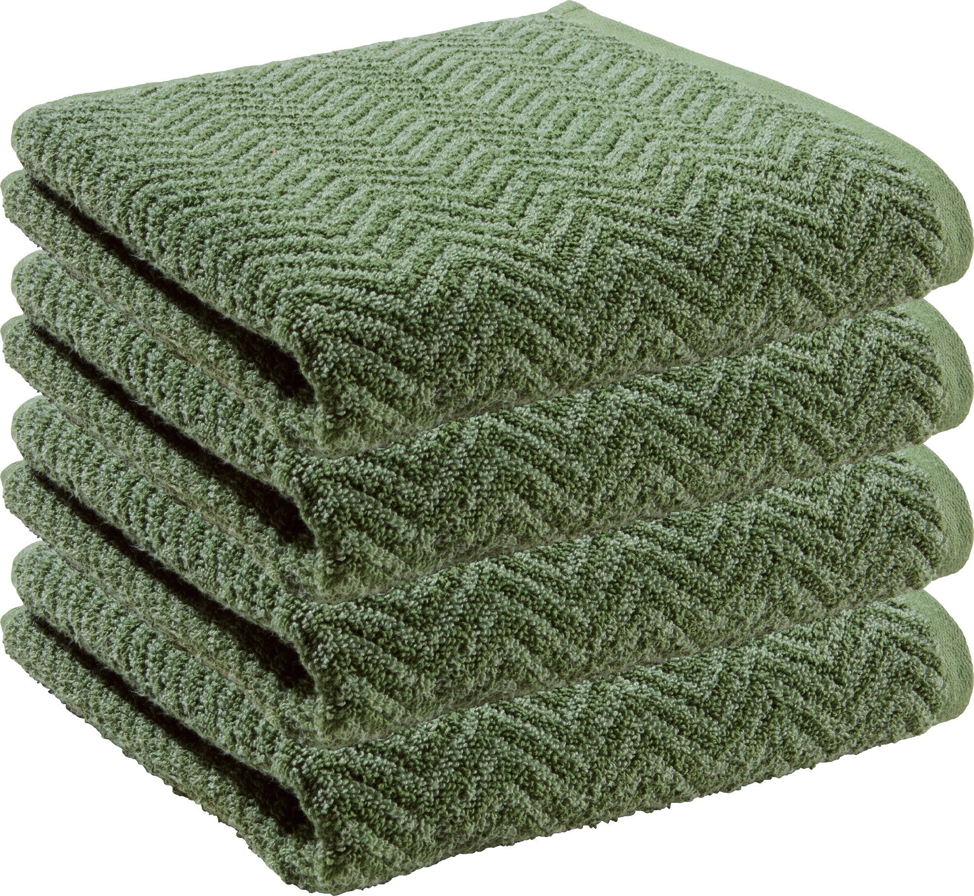 REDBEST Handtuch Handtuch "Palmdale" 4er-Pack, Frottier günstig online kaufen
