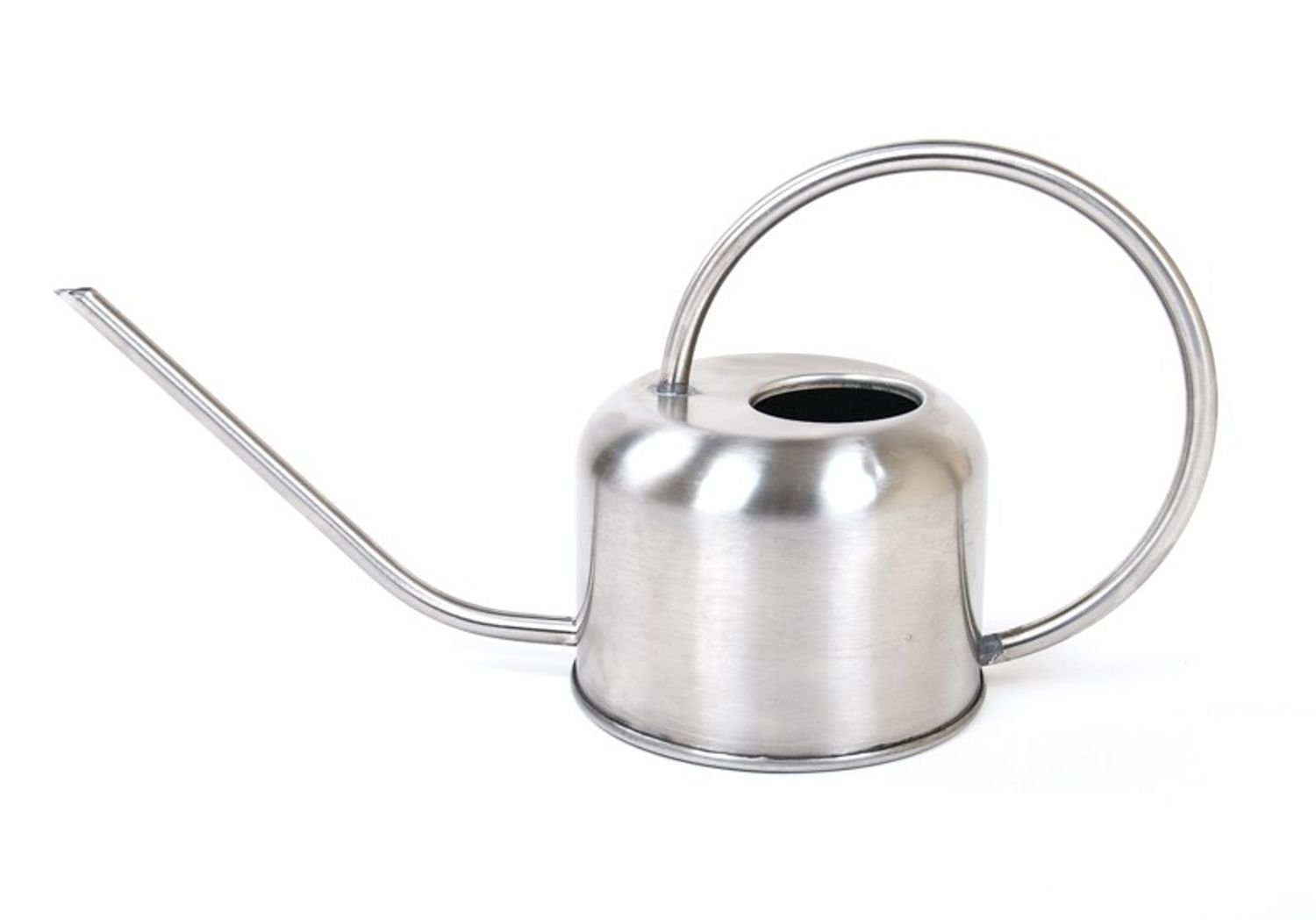 BURI Gießkanne Edelstahl Gießkanne 0,8 Liter Blumengießkanne Wasserkanne Bl günstig online kaufen