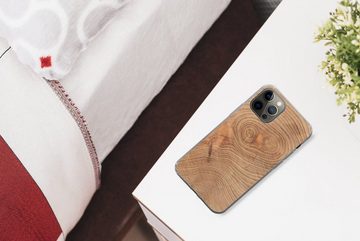 MuchoWow Handyhülle Hintergrund der Struktur aus Holzbrettern, Handyhülle Apple iPhone 12 Pro Max, Smartphone-Bumper, Print, Handy