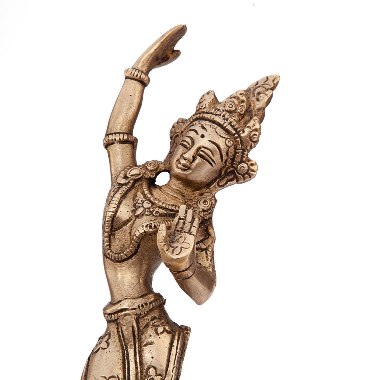 bodhi Messing ca. cm Dekofigur 20 Mahadevi Statue,