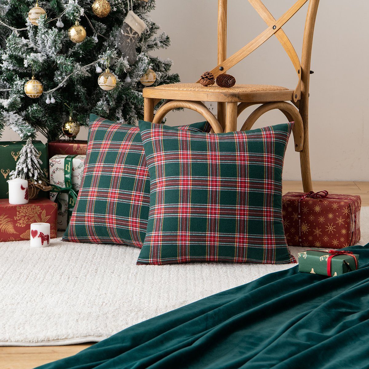 BTTO Kissenbezug Kissenbezug Weihnachten 2 er günstig online kaufen