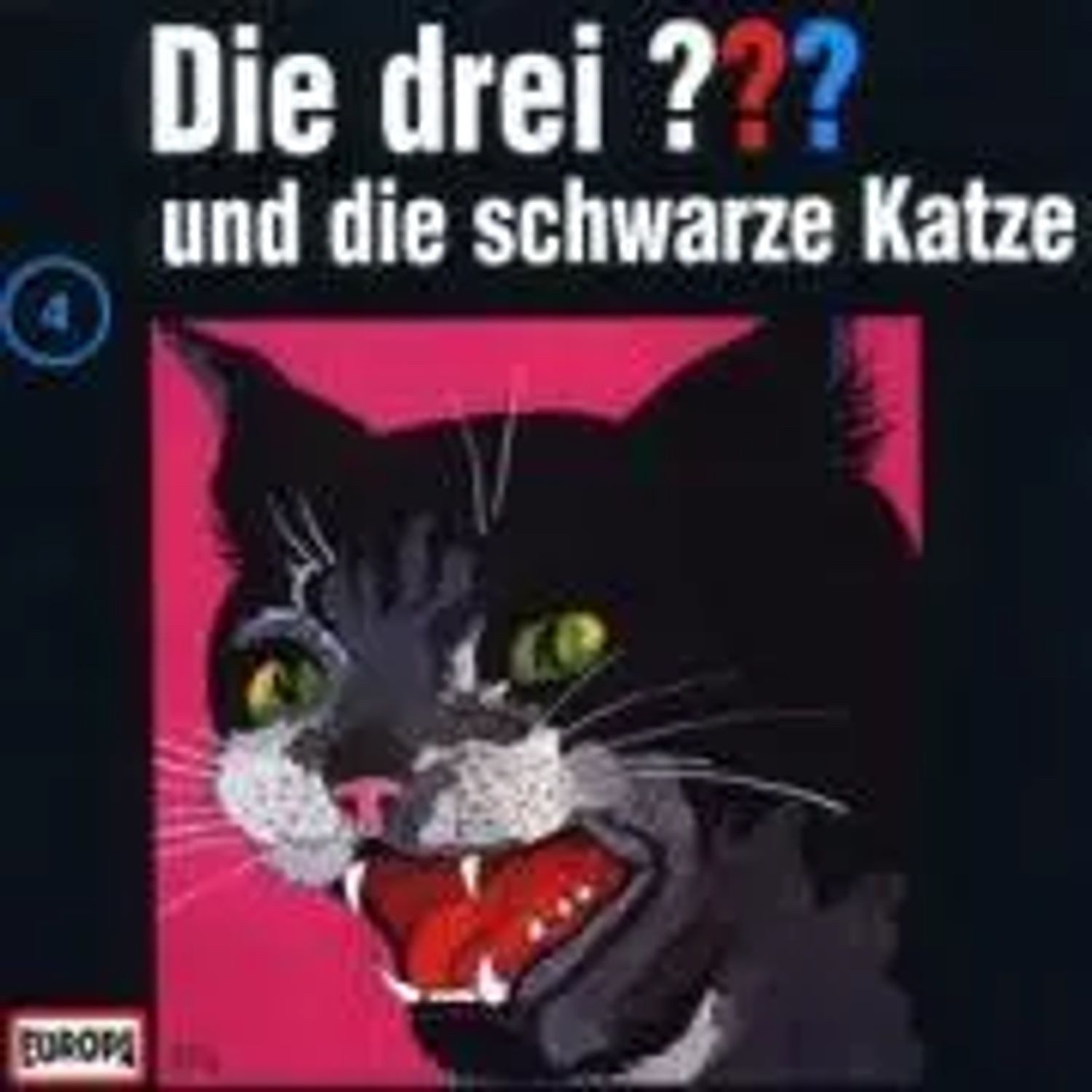 Hörspiel Die drei ??? 004 und die schwarze Katze (drei Fragezeichen) CD