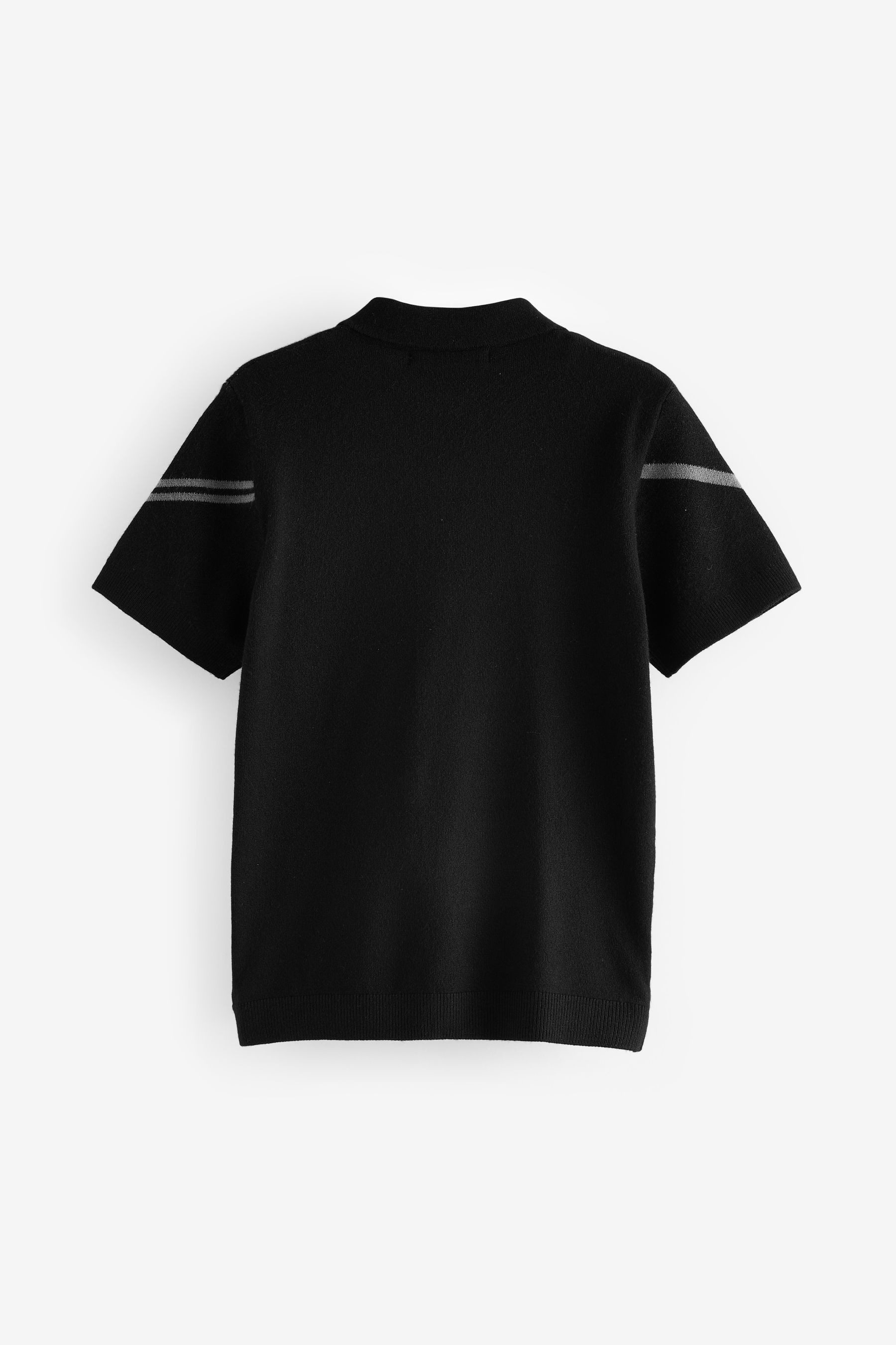Next Polokragenpullover Strick-Poloshirt mit RV-Kragen (1-tlg) günstig online kaufen