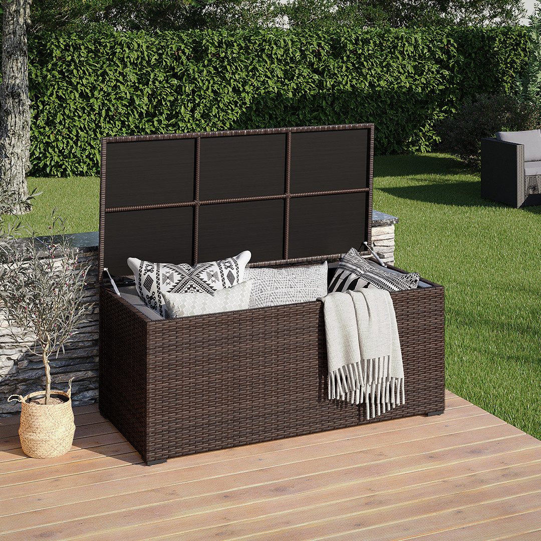 STEELSØN Aufbewahrungsbox Serion, braun/anthrazit günstig online kaufen