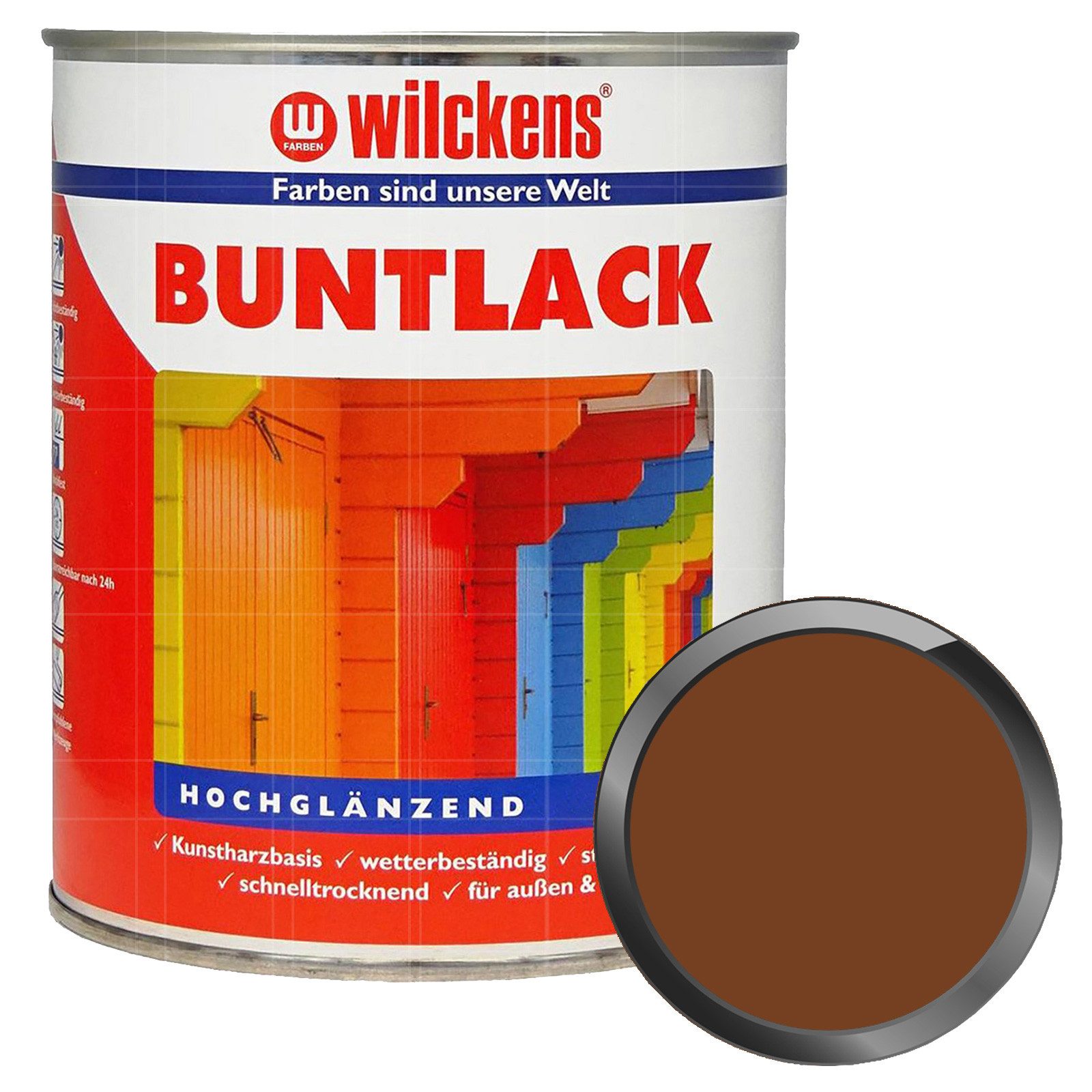 Wilckens Farben Lack Buntlack hochglänzend - 0.375 Liter