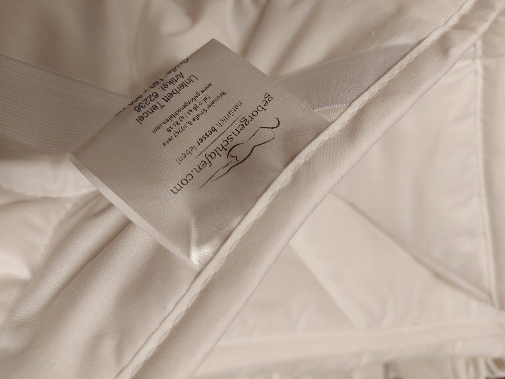 Matratzenauflage aus Tencel, 140x200 geborgenschlafen, In günstig online kaufen