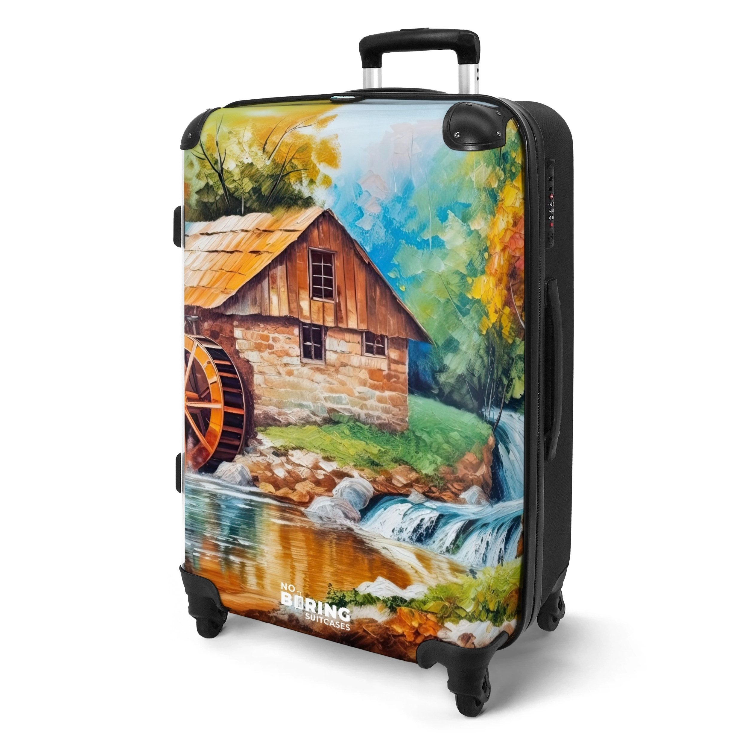NoBoringSuitcases.com© Hartschalen-Trolley Landschaft - Malerei - günstig online kaufen