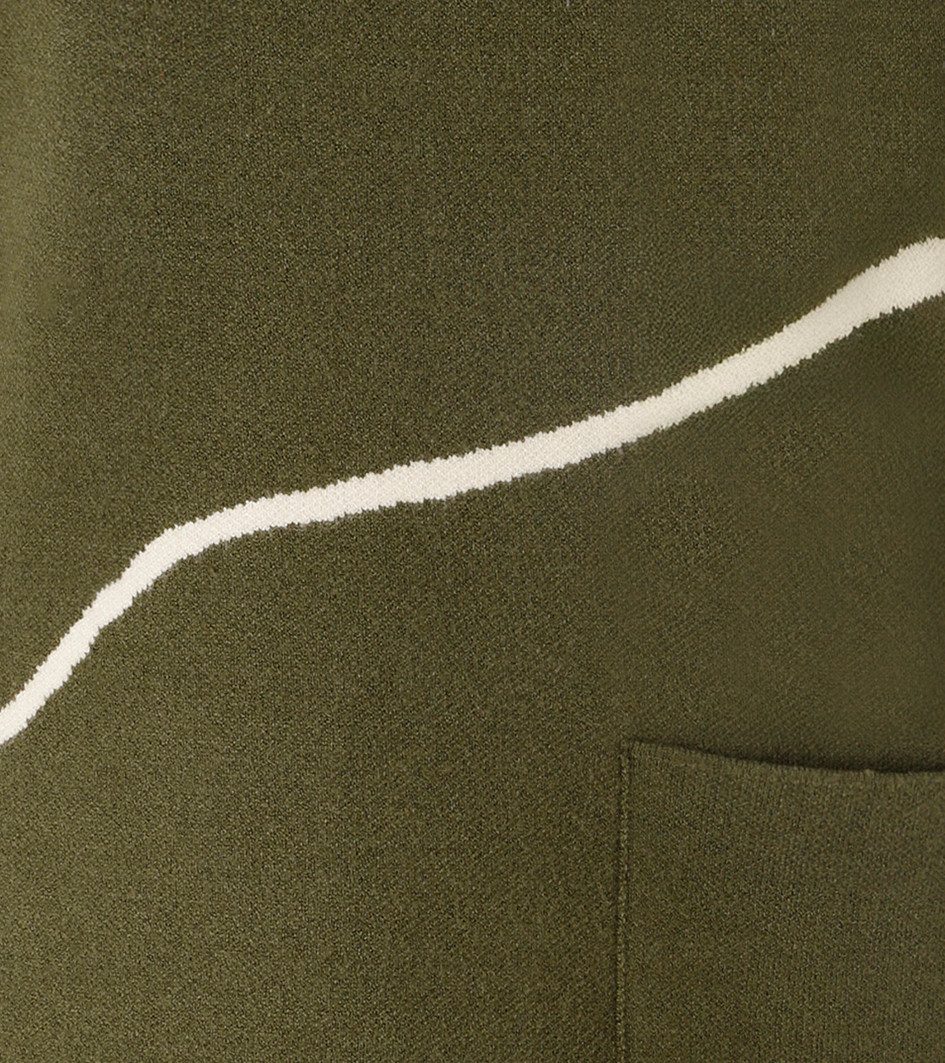Aniston SELECTED Strickpullover Highlight - mit aufgesetzte Stricktasche vorne