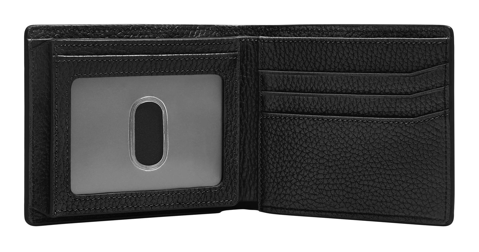 Fossil Geldbörse Bifold With Flip ID, aus echtem Leder