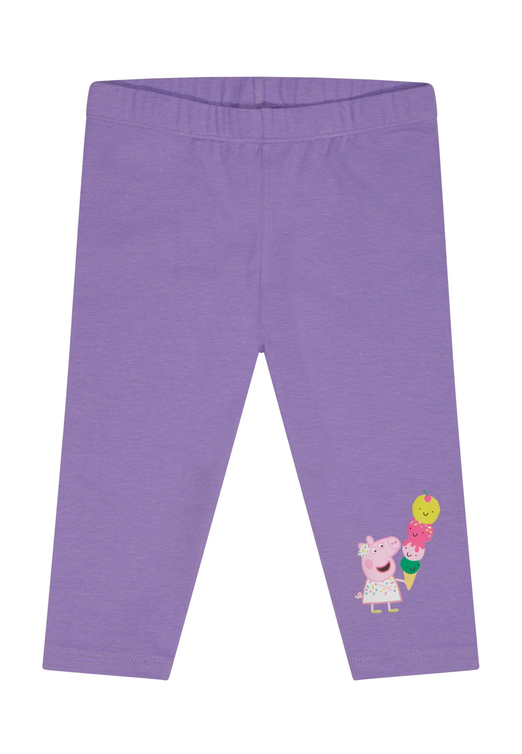 Peppa Pig Leggings Peppa Wutz Kinder Mädchen Leggings Hose