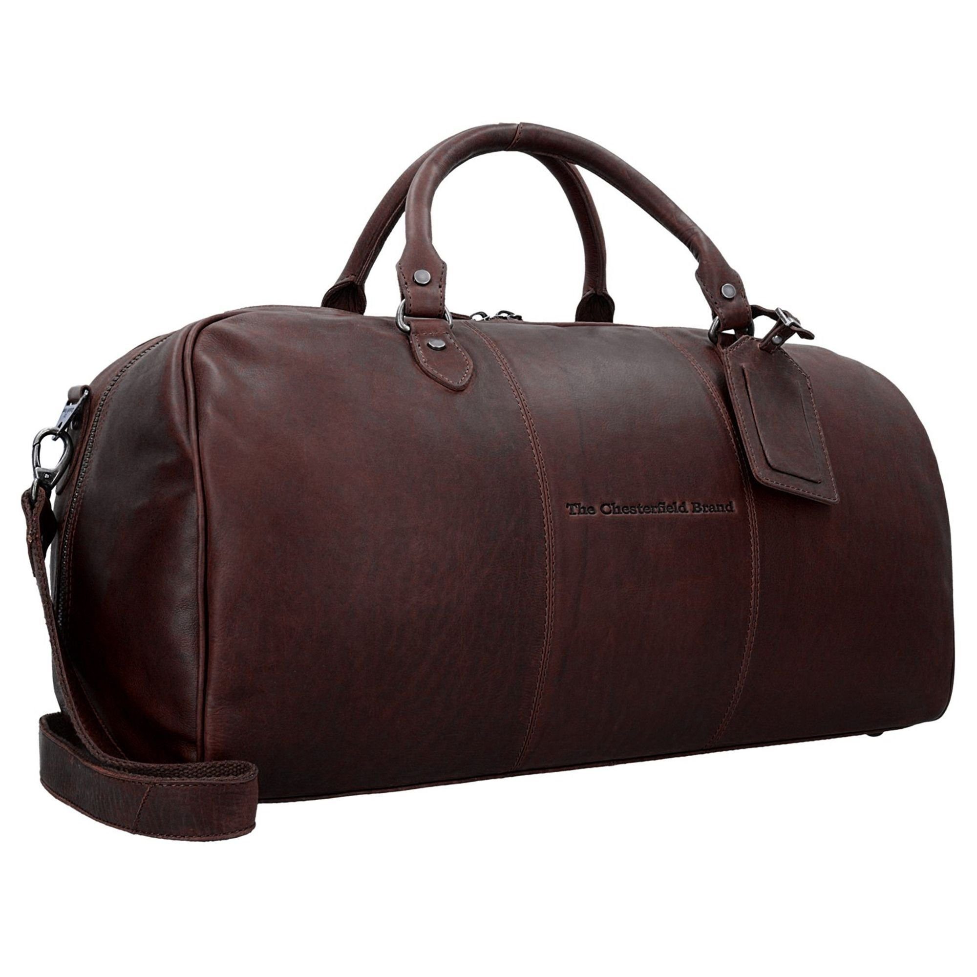 The Chesterfield Brand Weekender Wax Up, brown Pull Leder