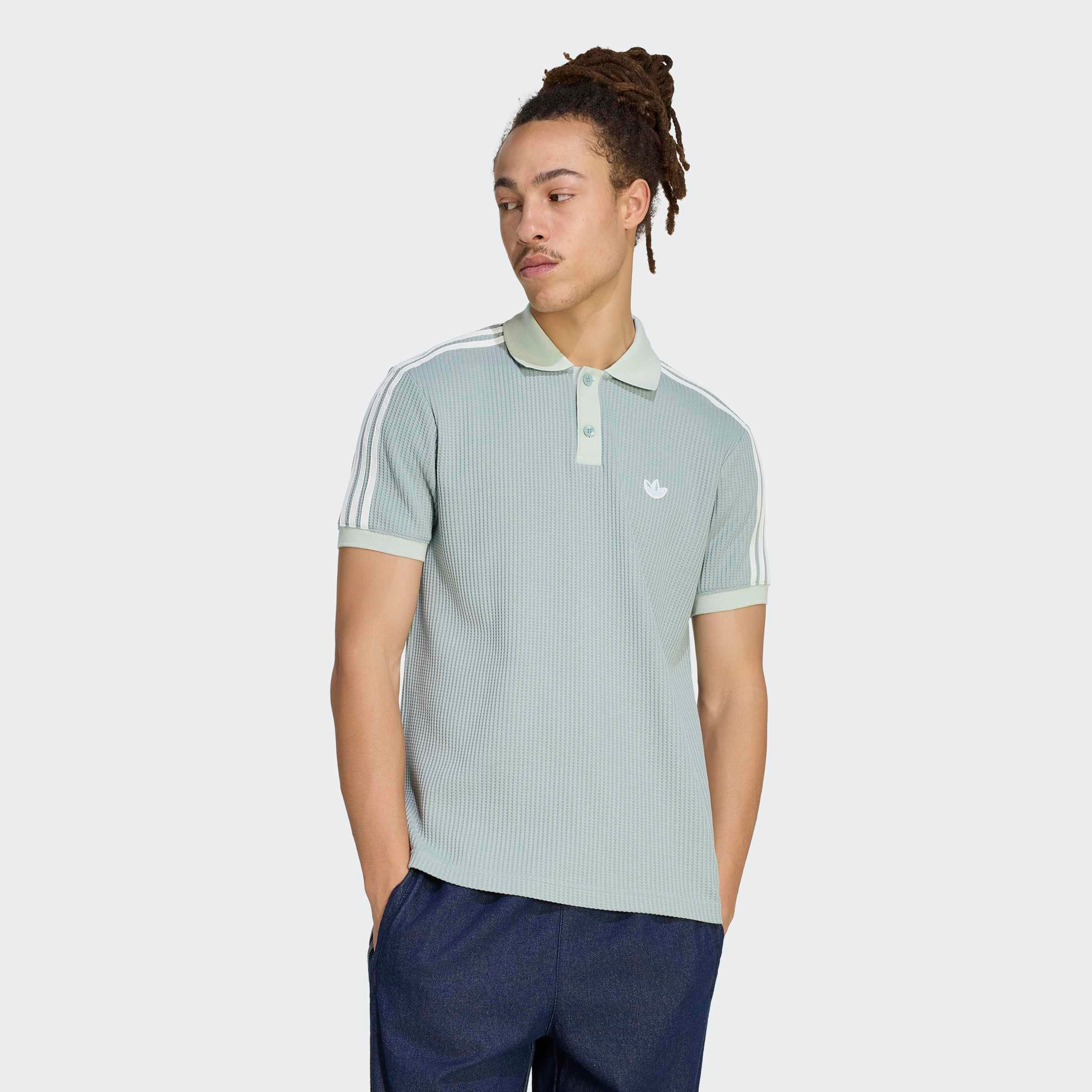 Poloshirt AUS WAFFELSTRICK
