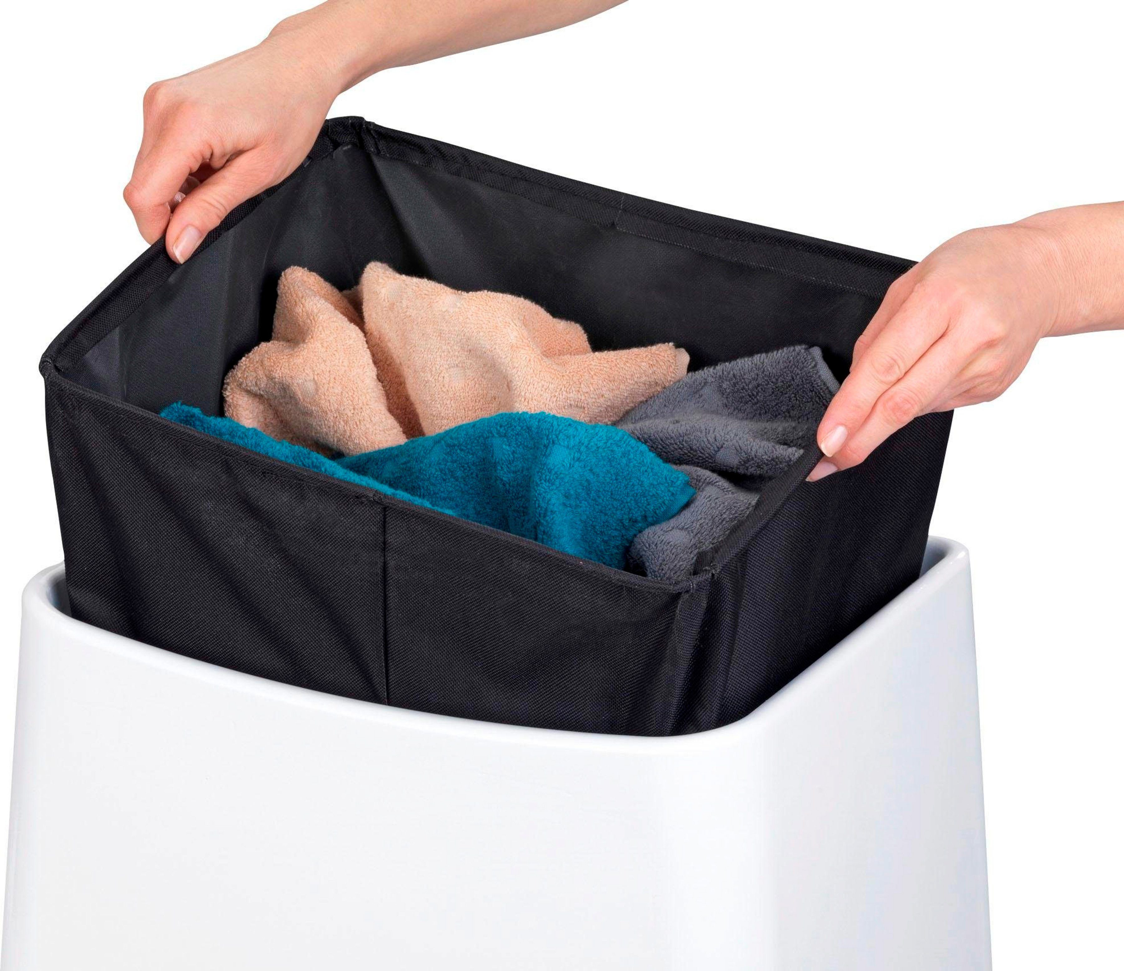 WENKO Badhocker Wing, mit herausnehmbarem Wäschesack