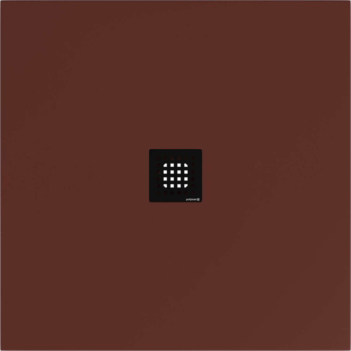 Polysan s.r.o. Duschwanne FLEXIA Gussmarmor-Duschwanne 100x100cm, Verkürzungsmöglichkeit, Quadrat, Polysan-71552-71