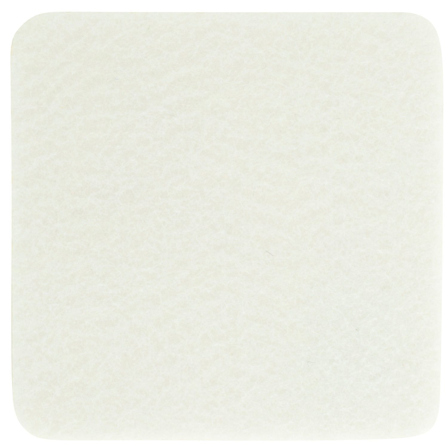 BIASTO Getränkeuntersetzer Eckiger Filz-Untersetzer, quadratisch 15x15cm, Wollweiss, Zubehör für Gläser, Vasen, Tassen, Teller, Tische, Gläser, Weingläser, Cocktails, Flaschen, Schalen, Tischdeko, Blumentopf, Inhalt: jeweils 1 Stück, einfach Mix mischen und Wunschkombination bestellen.