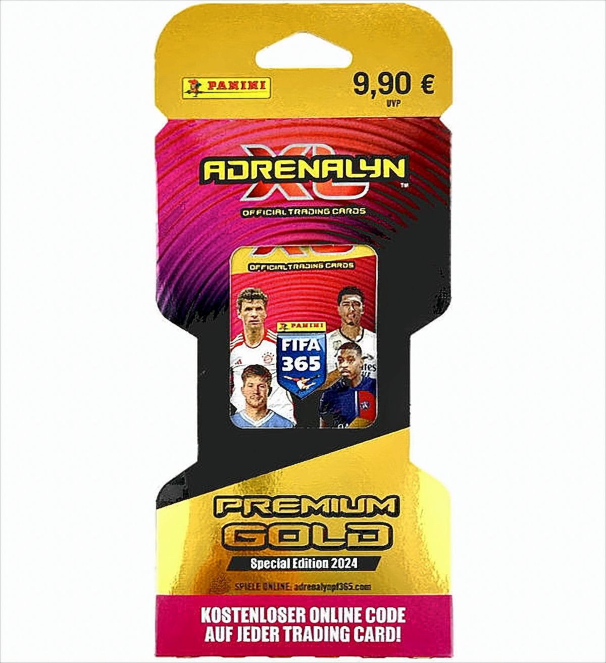 Panini Sammelkarte 2024 FIFA 365 Adrenalyn XL Premium Gold (10 ct)