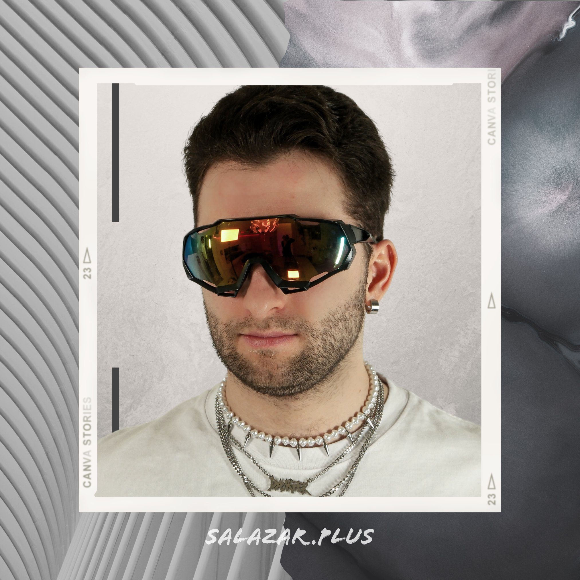 salazar.plus Fahrradbrille Sportbrille Fahrradbrille schnelle Sonnenbrille günstig online kaufen