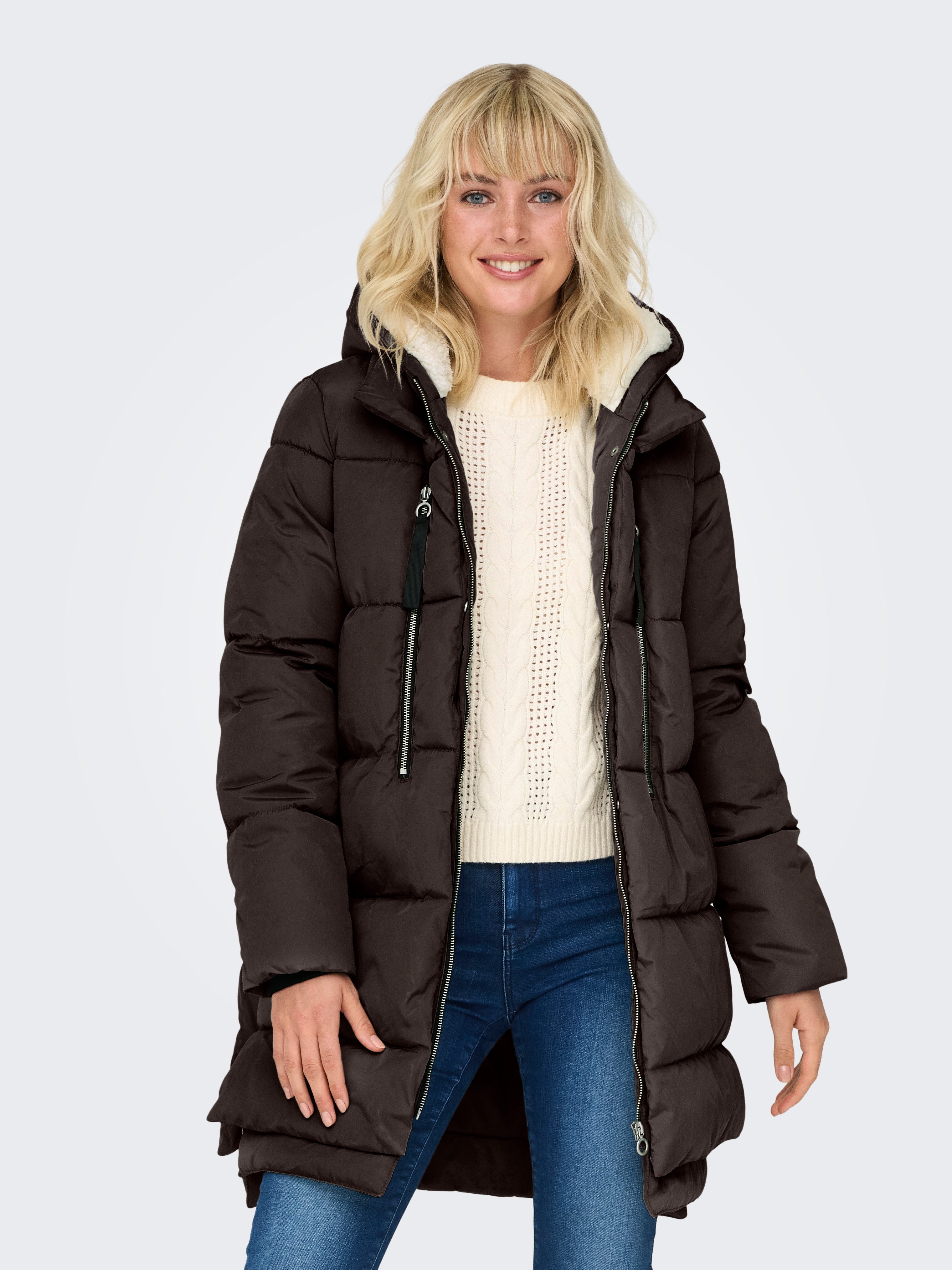ONLY Steppmantel ONLNEWNORA LONG PUFFER COAT günstig online kaufen