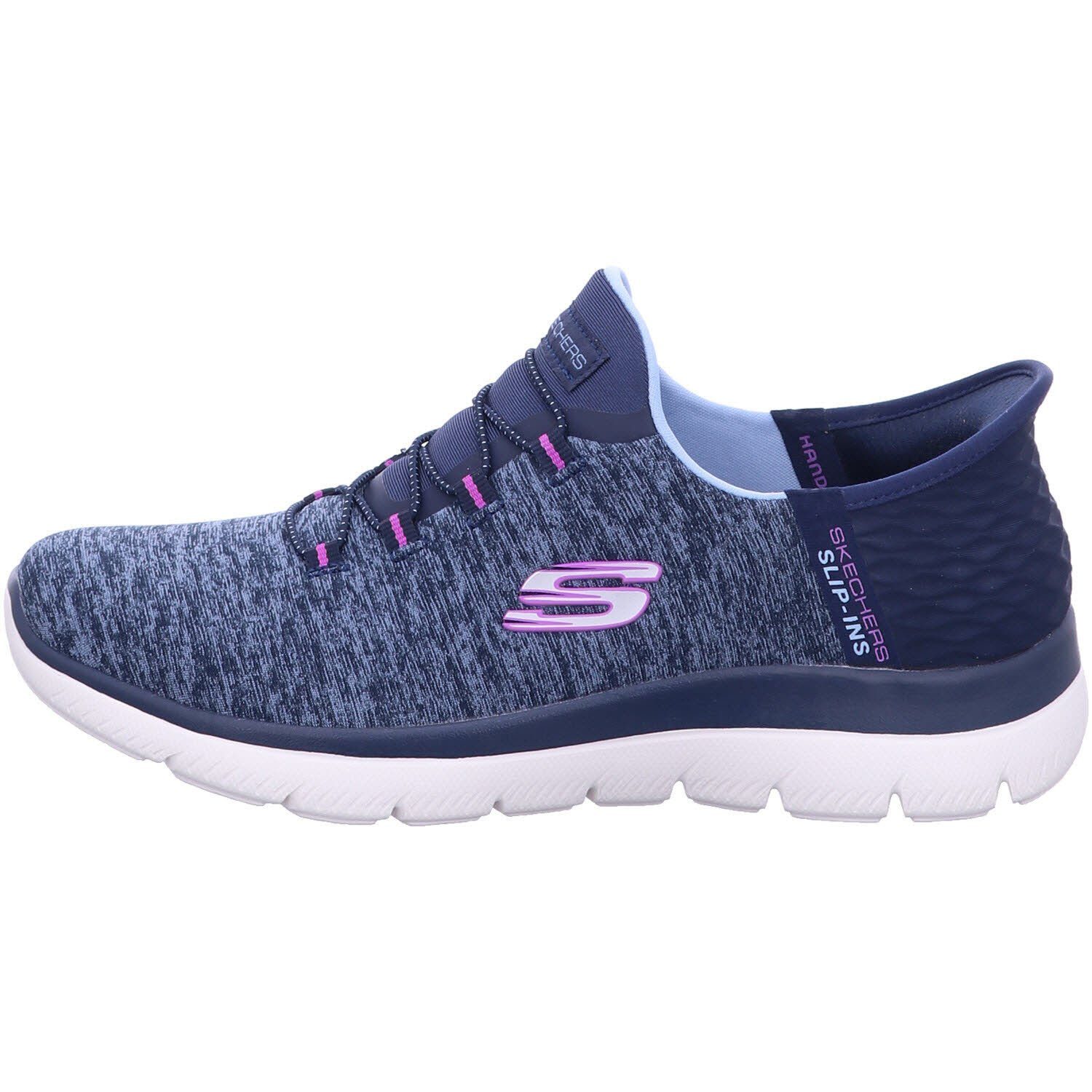 DAZZLING Sneaker navy/purple - (2-tlg) HAZE SUMMITS Skechers