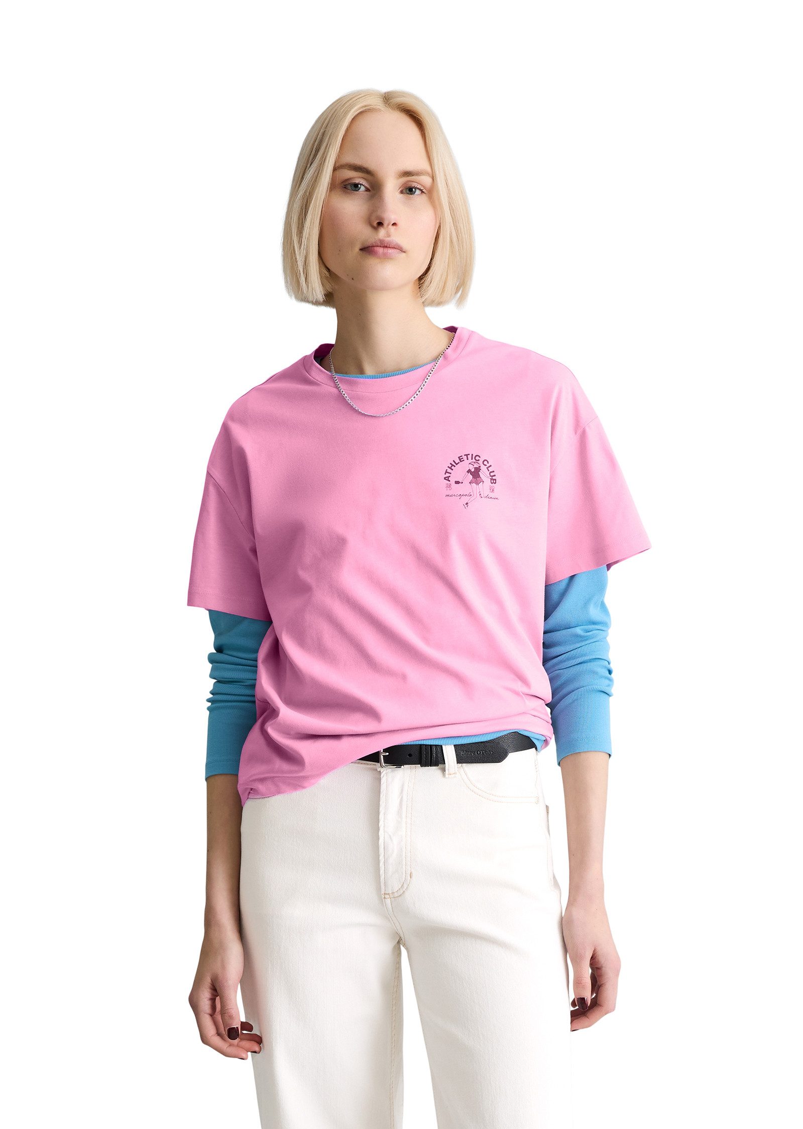 Marc O'Polo DENIM T-Shirt aus Basic Single Jersey