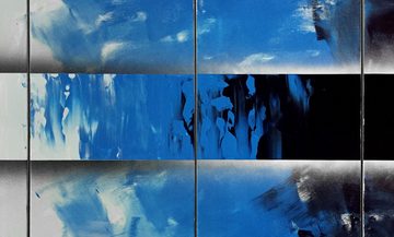 WandbilderXXL Gemälde Arctic Storm 190 x 80 cm, Abstraktes Gemälde, handgemaltes Unikat