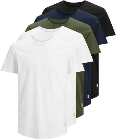 Jack & Jones T-Shirt »NOA TEE CREW NECK 5PK« (Packung, 5-tlg., 5er-Pack)