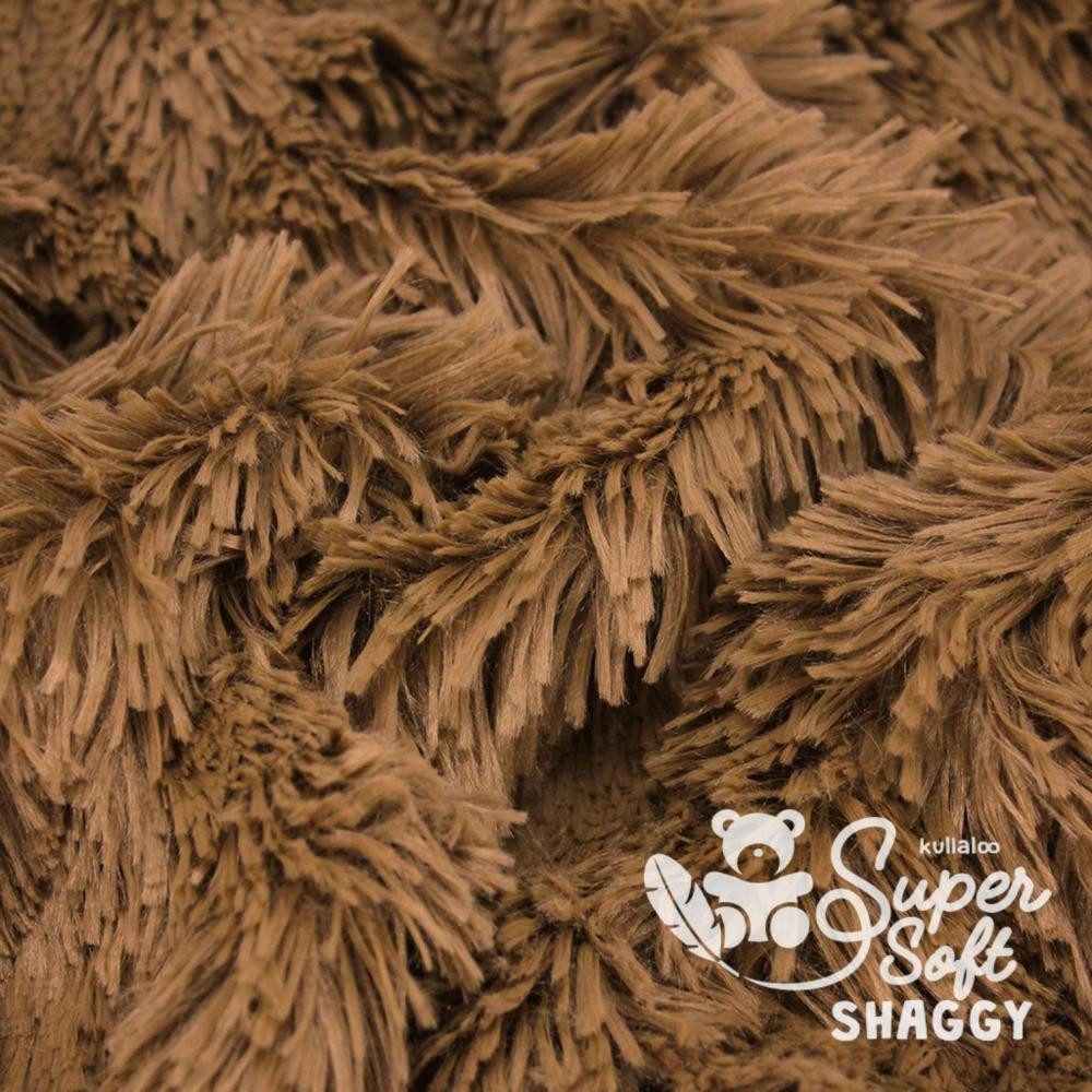 kullaloo Stoff - Zottelplüsch Super Soft SHAGGY (Florlänge 30 mm)