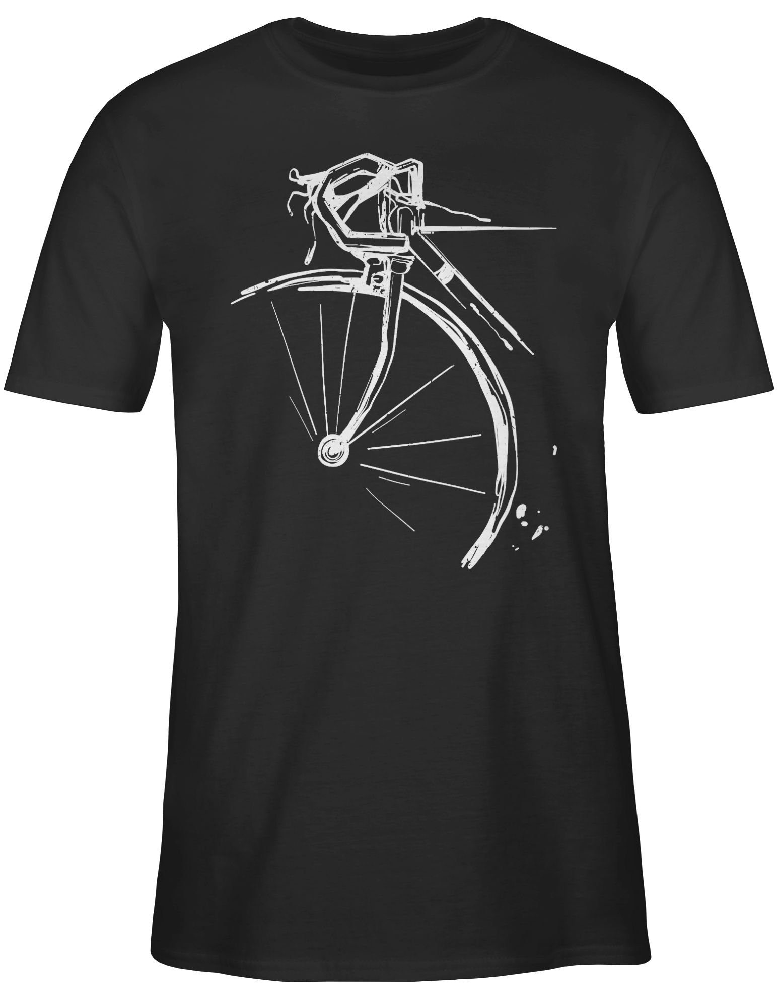 Bekleidung Fahrrad Schwarz Shirtracer Fahrrad Radsport T-Shirt 02 Rennrad