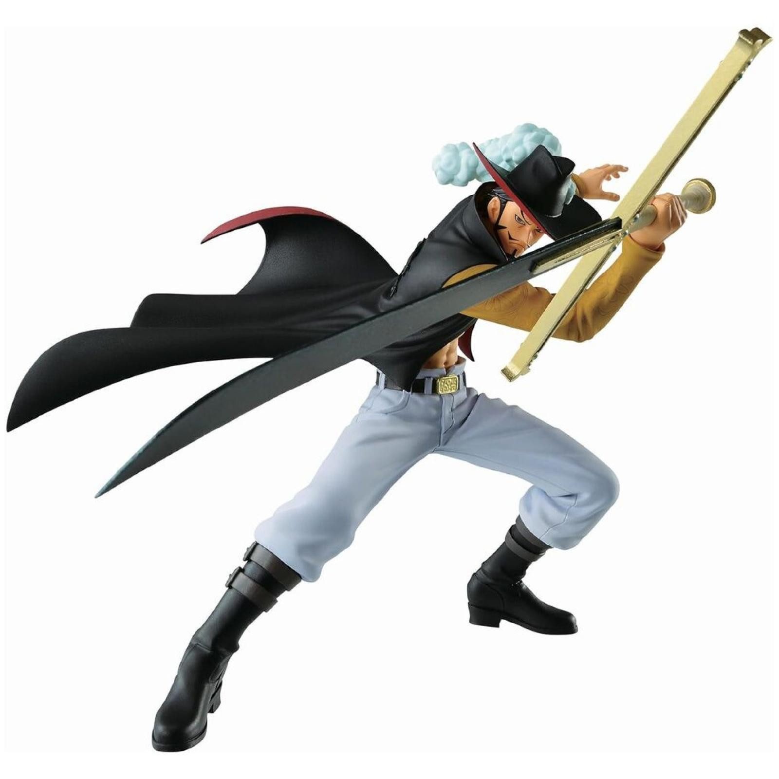 Banpresto Sammelfigur One Piece Battle Record Dracule Mihawk Figur 13cm