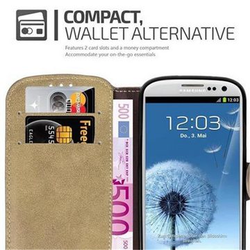 Cadorabo Handyhülle Samsung Galaxy S3 / S3 NEO Samsung Galaxy S3 / S3 NEO, Klappbare Handy Schutzhülle - Hülle - mit Standfunktion und Kartenfach