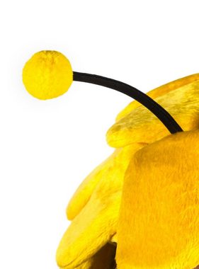 Maskworld Kostüm Biene Maja Kopfbedeckung, Für große Bienen mit Köpfchen - original lizenziert!