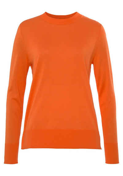 BOSS ORANGE Strickpullover C_Fanikasa mit Rundhalsausschnitt