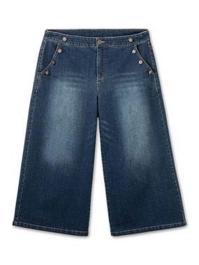 Sheego 3/4-Jeans Große Größen ELLA für kräftige Oberschenkel und Waden