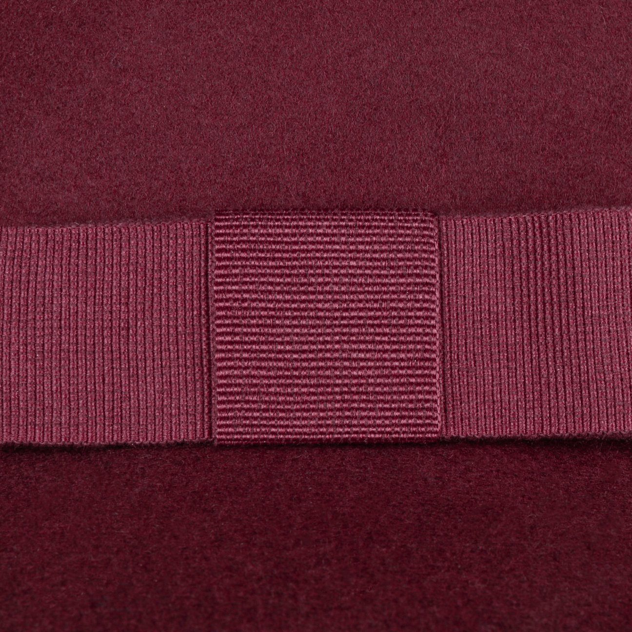 Lipodo Schlapphut (1-St) Wollhut mit Made in bordeaux Ripsband, Italy