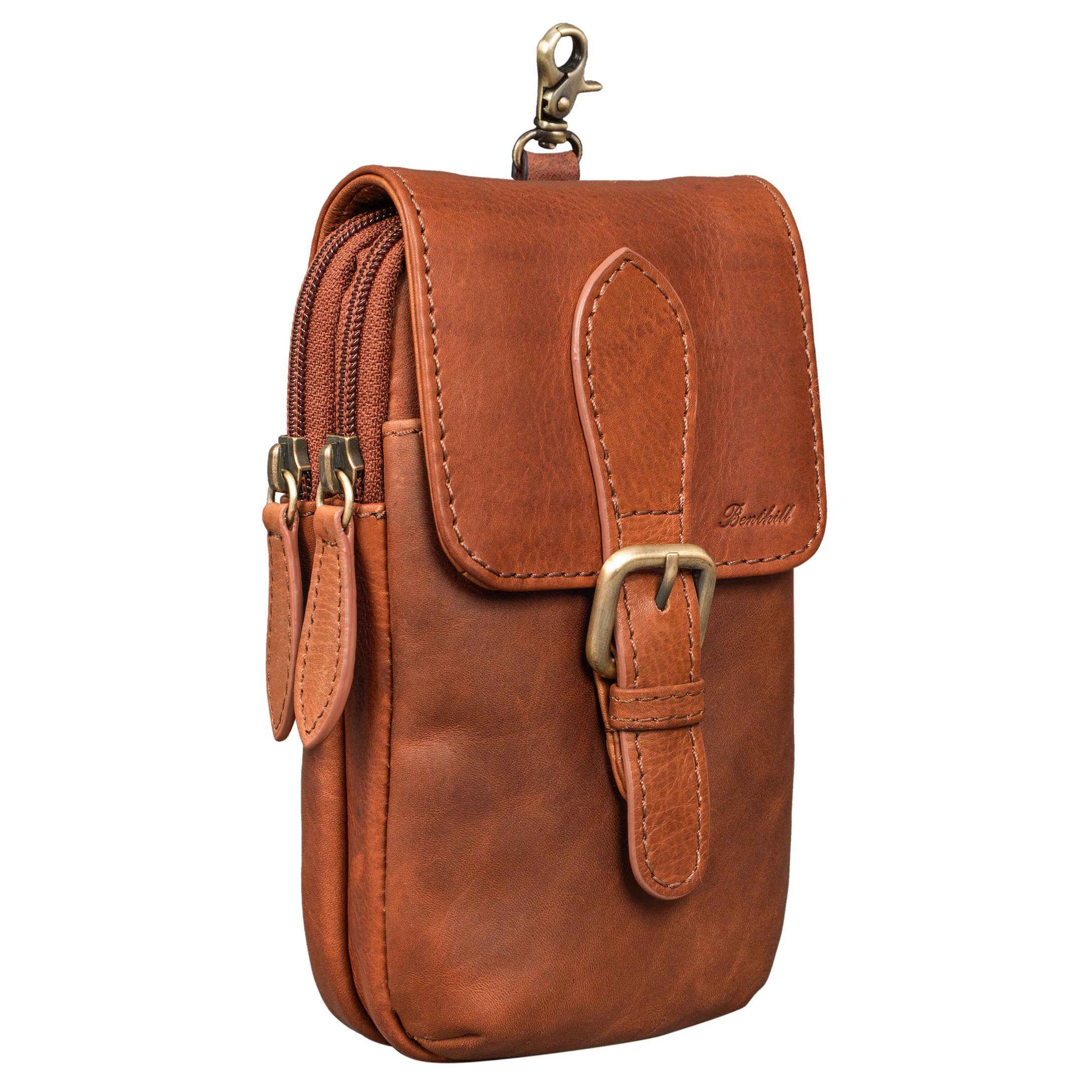 Gürteltasche Echt Leder Gürteltasche Damen & Herren Hüfttasche Wandertasche