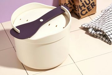 Reishunger Reiskocher Mikrowellen Reiskocher, 1,7 Liter, Einfach zu reinigen & spülmaschinengeeignet