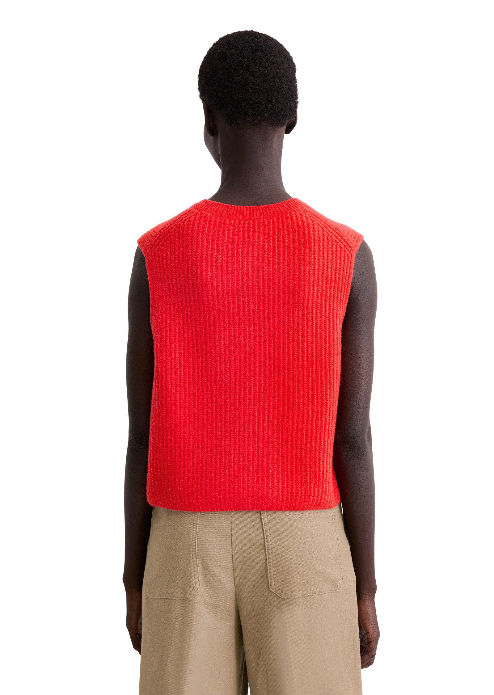 Marc O'Polo Strickweste aus weichem Merinowolle-Mix