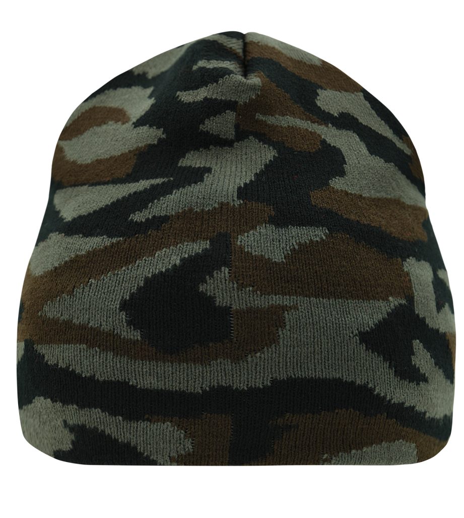 Myrtle Beach Strickmütze Klassiche Strickmütze mit modischem Camouflage-Des günstig online kaufen