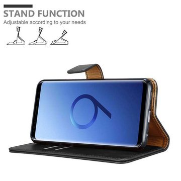 Cadorabo Handyhülle Samsung Galaxy S9 Samsung Galaxy S9, Klappbare Handy Schutzhülle - Hülle - mit Standfunktion und Kartenfach