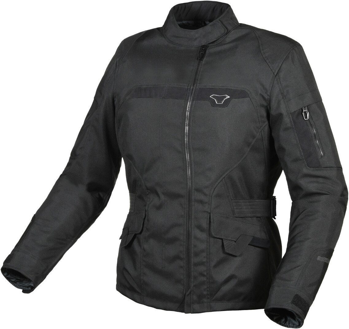 Macna Motorradjacke Evora wasserdichte Damen Motorrad Textiljacke herausnehmbares Innenfutter,wasserdicht