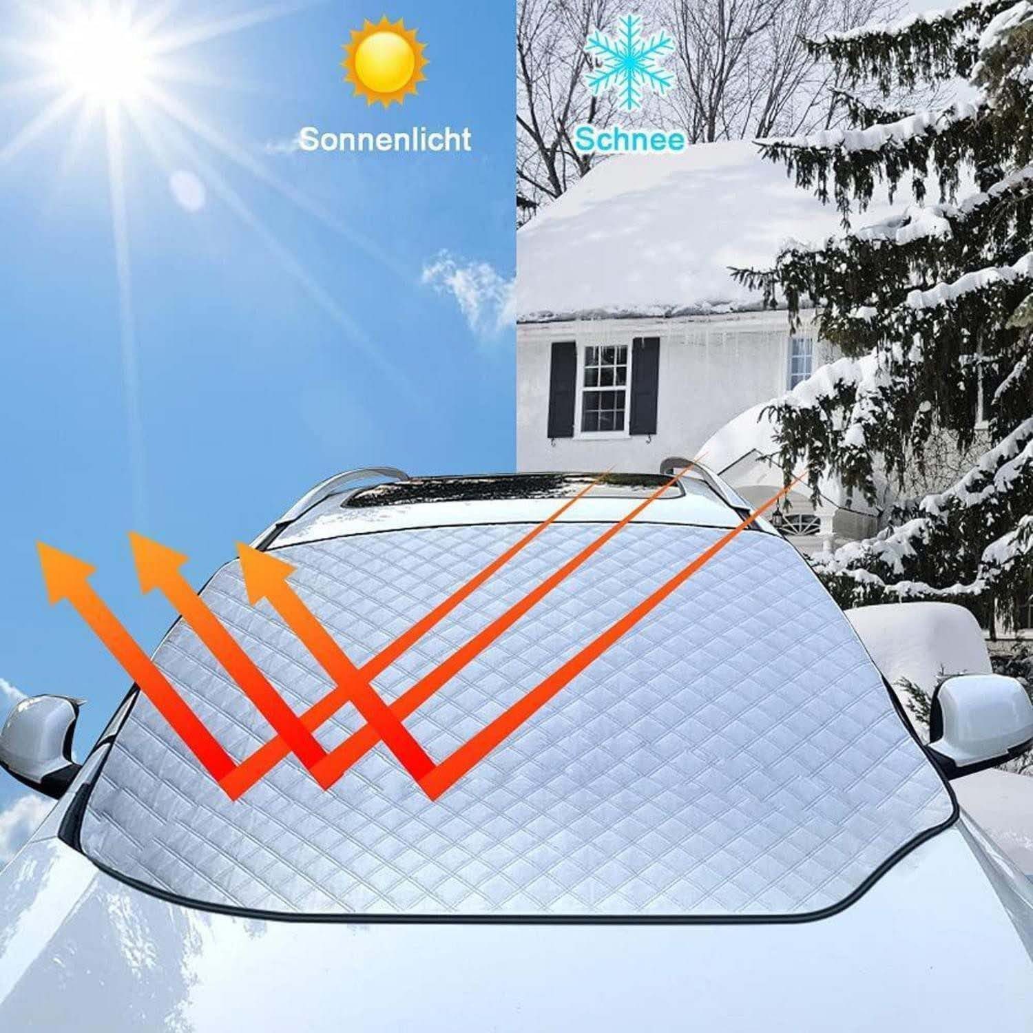 trends for living Autoplane Windschutzscheibenabdeckung Winter-schutz für Autos 183 x 116 cm