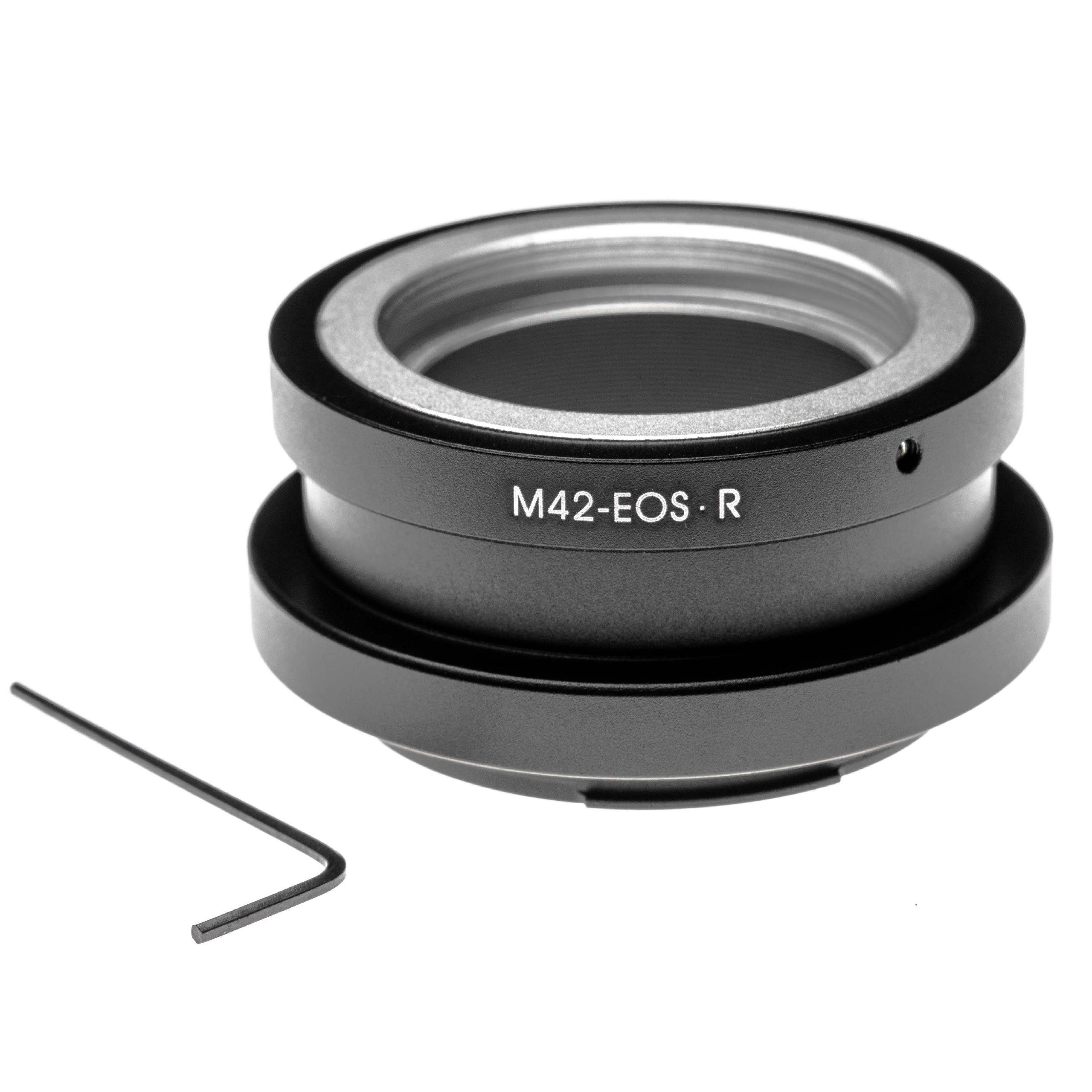 vhbw Objektivadapter passend für Canon EOS RP, R Systemkamera