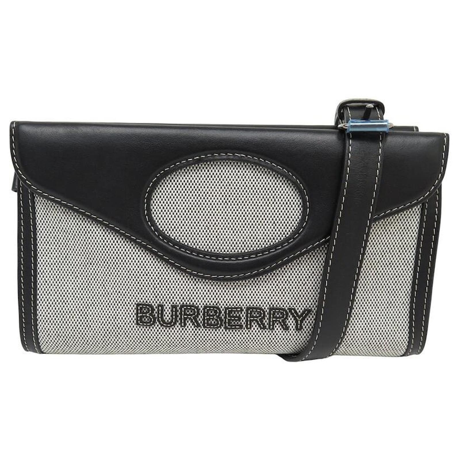 BURBERRY Handtasche 2WAY Horseferry Canvas