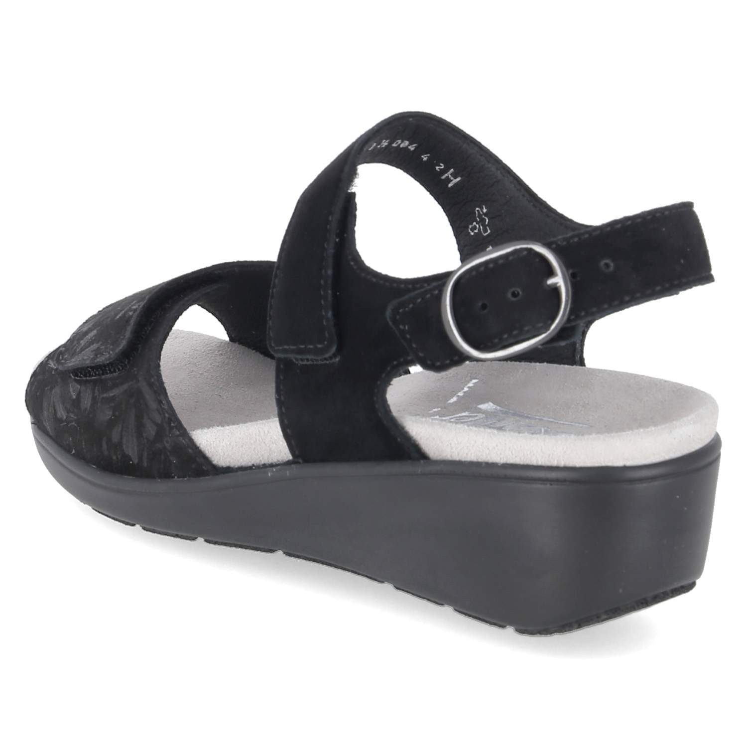 Semler Semler R9045868/001 SP Damen Rauleder black Sandalette