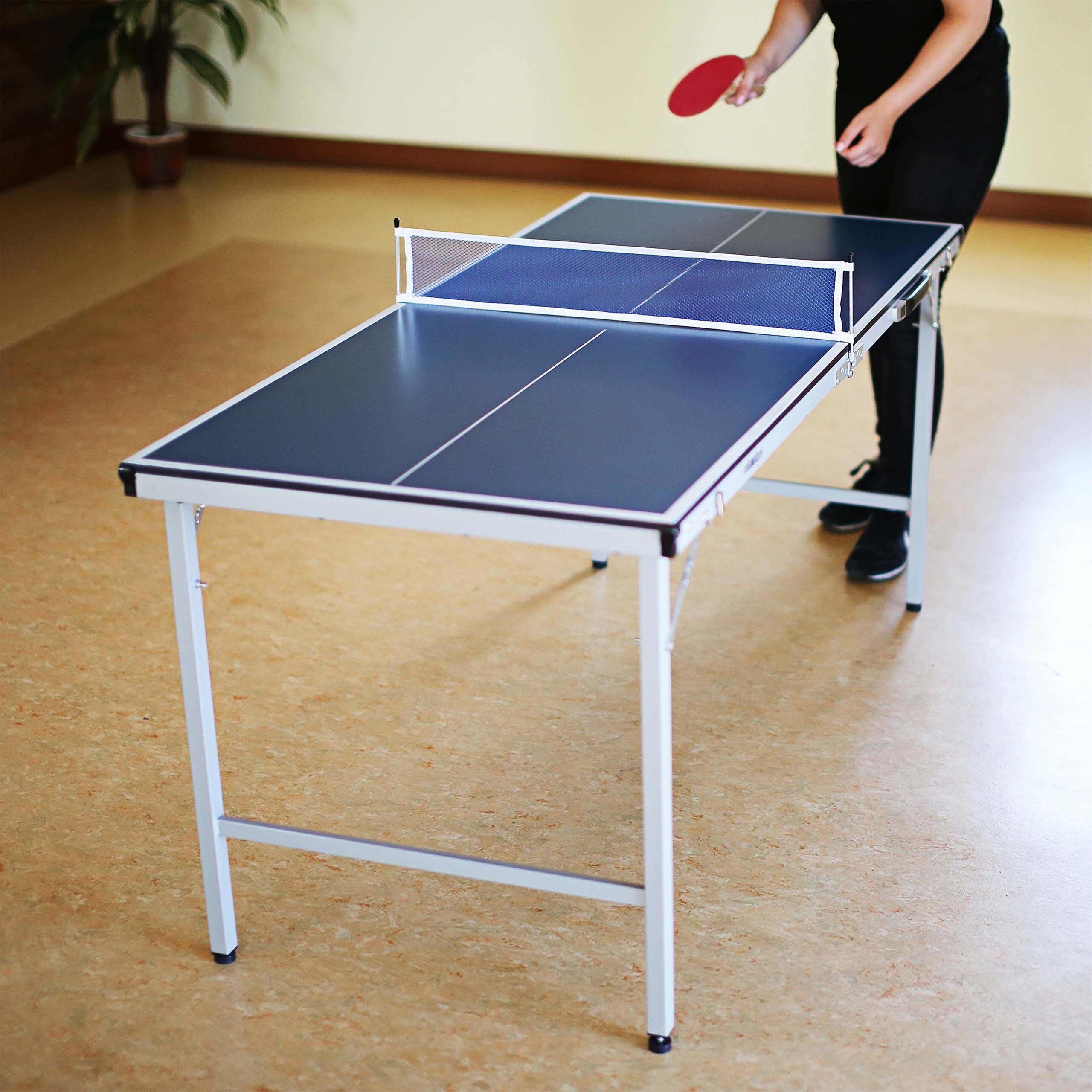 relaxdays Tischtennisplatte Klappbare Tischtennisplatte