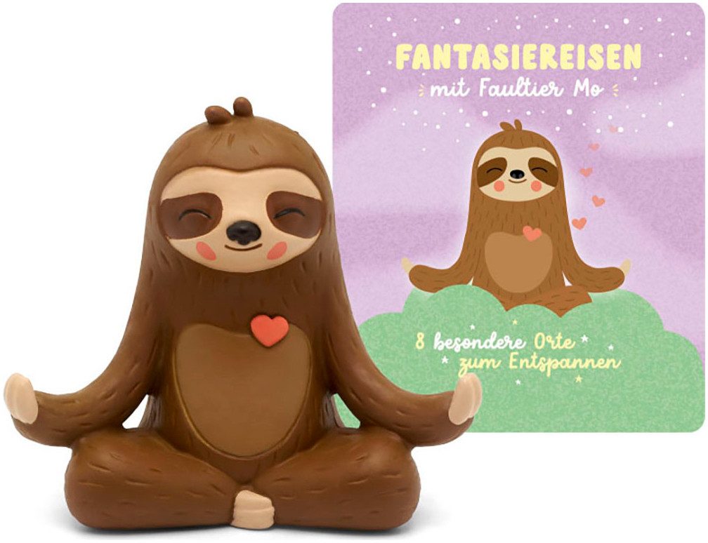 Hörspielfigur Fantasiereisen mit Faultier Mo - 8 besondere Orte zum Entspannen