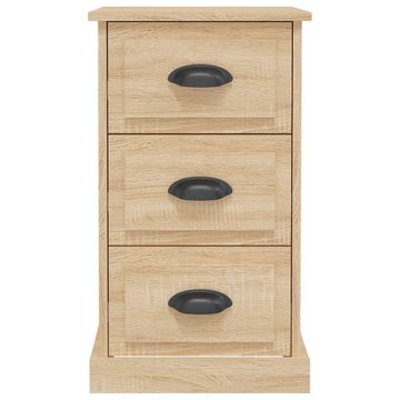 vidaXL Nachttisch Nachttisch Sonoma-Eiche 39x39x67 cm Holz