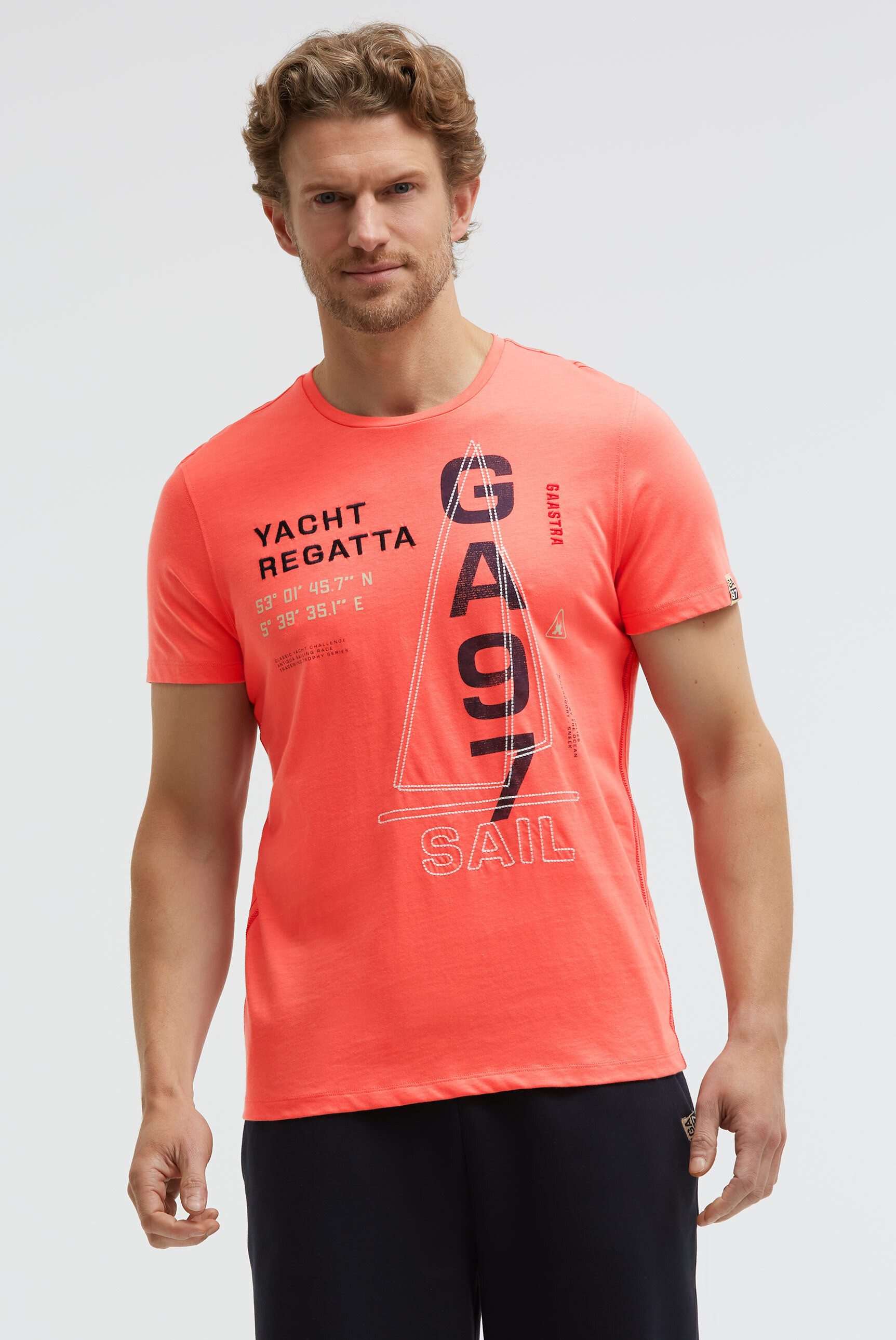 Gaastra Rundhalsshirt aus Baumwolle günstig online kaufen